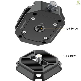 FALCAM F38 Quick Release System with Quick Release Base Mount & Quick Release Plate for Tripod Head Aluminum Alloy 15kg    Came-6.5