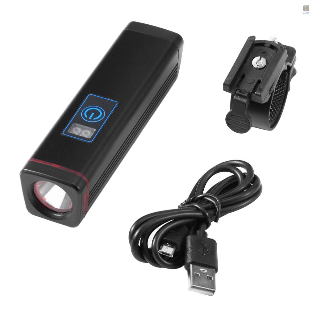 Ultra Đèn Pha LED IPX6 Siêu Sáng An Toàn Chống Thấm Nước Có Thể Sạc Lại Cho Xe Đạp Leo Núi