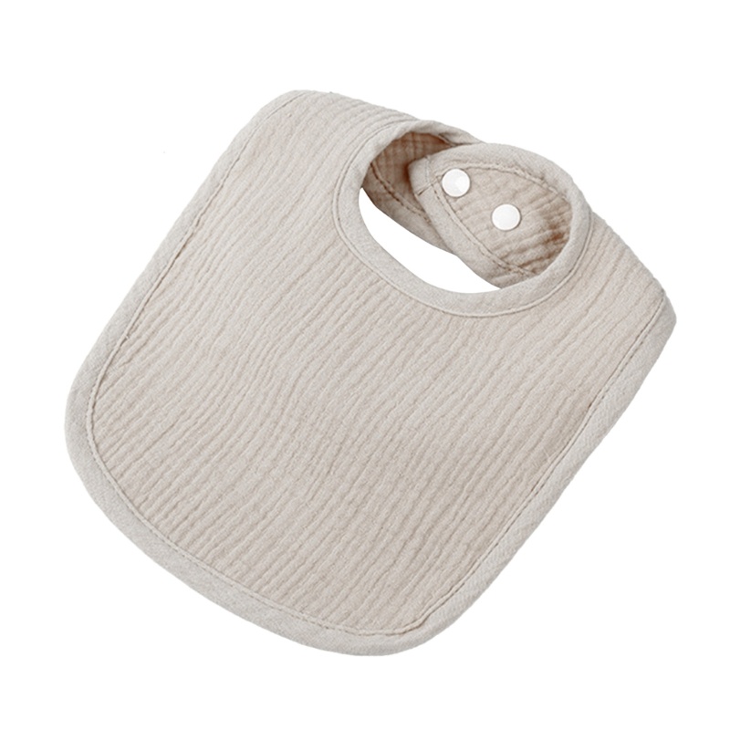 Yếm Vải Cotton 4 Lớp Thoáng Khí Dành Cho Bé Sơ Sinh