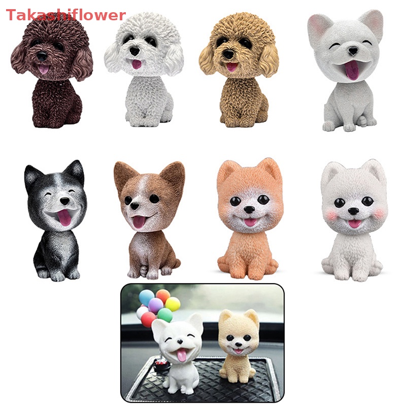 Đồ Chơi Chú Chó Lắc Đầu Gắn Bảng Điều Khiển Trang Trí Nội Thất Xe Hơi