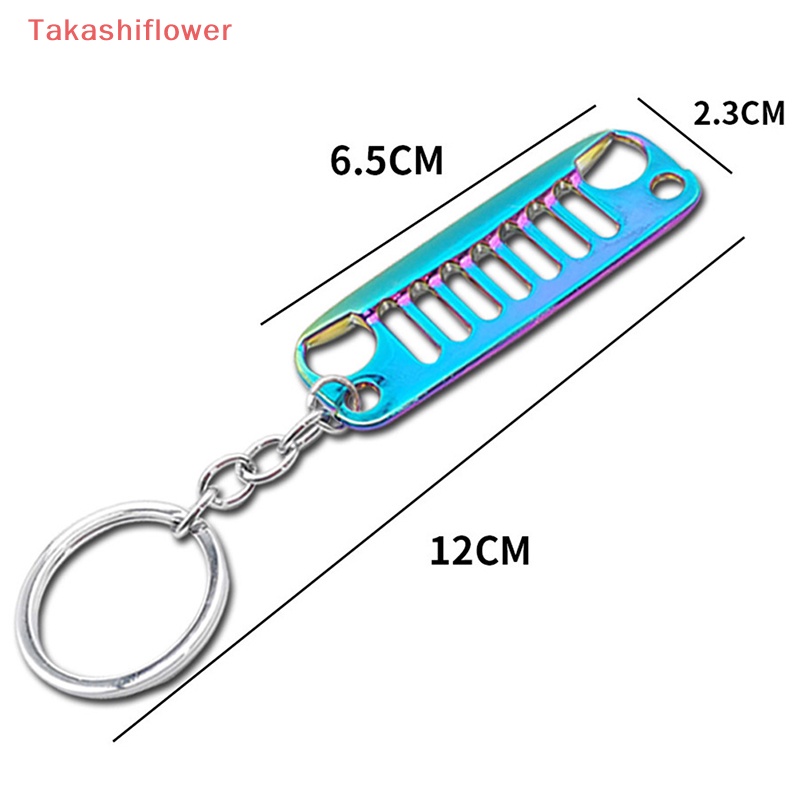 Vỉ Nướng Bằng Thép Không Gỉ Gắn Móc Khóa Xe Hơi Tiện Dụng