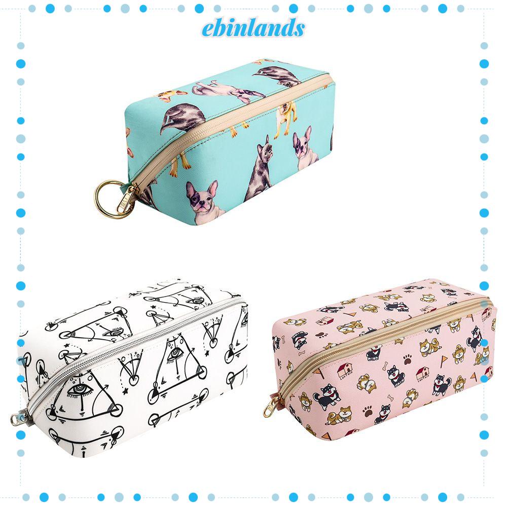 Túi Đựng Mỹ Phẩm Du Lịch In Họa Tiết Xinh Xắn Dành Cho Nữ