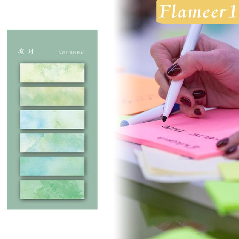 [Flameameer1] Giấy Ghi Chú Dạng Dính Viết Tay Có Thể Viết Được Cho Tài Liệu Catalogs Diaries