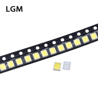 Set 50 chip đèn led 2835 smd 0.2w ánh sáng trắng / xanh lá / vàng / xanh lá / trắng 2835