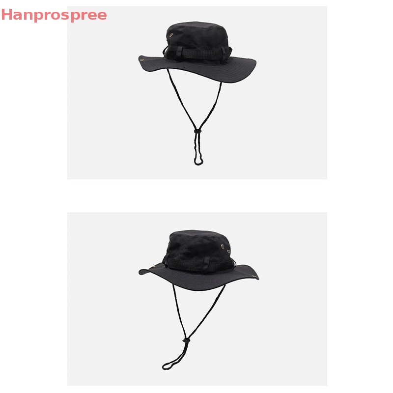 Hanprospree > Mũ Tai Bèo Phối Lưới Rộng Vành Chống Tia UV Khi Đi Biển Ngoài Trời