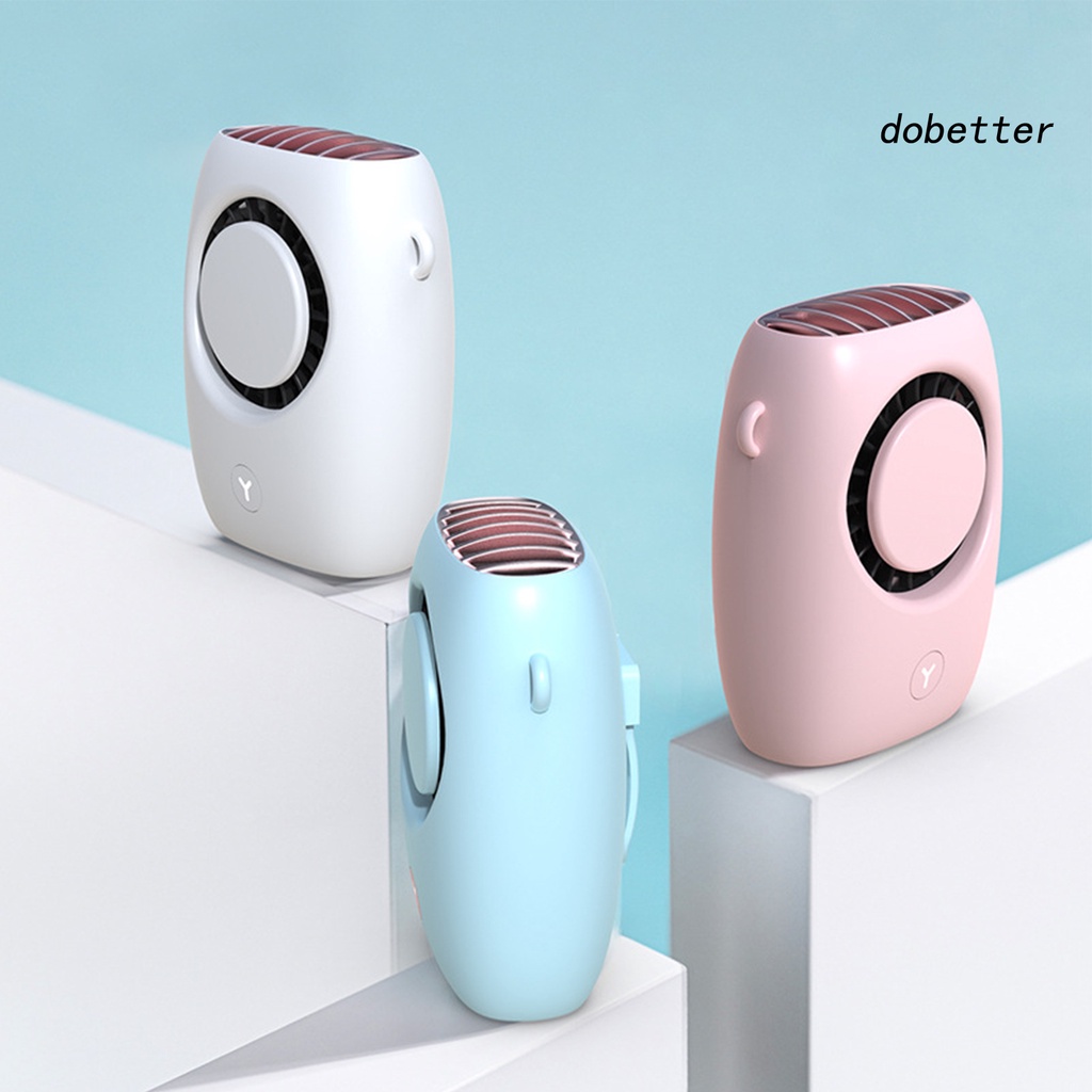Quạt Đeo Cổ Chống Mài Mòn Thiết Kế Nhỏ Gọn Có Thể Sạc Lại Bằng Cổng USB Cho Văn Phòng