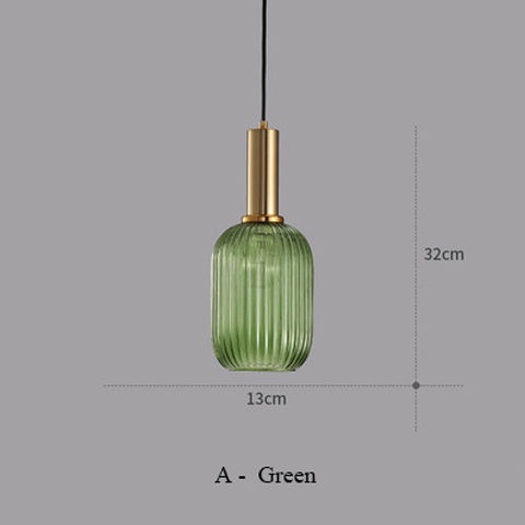 Mặt Dây Đèn Trần Bằng Thủy Tinh Một Đầu Sáng Tạo Phong Cách Bắc Âu Cho Nhà Hàng & * *