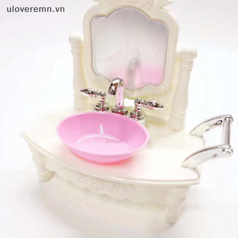 Mô Hình Nội Thất Phòng Tắm / Ngủ Độc Đáo Trang Trí Nhà Búp Bê Tỉ Lệ 1: 12