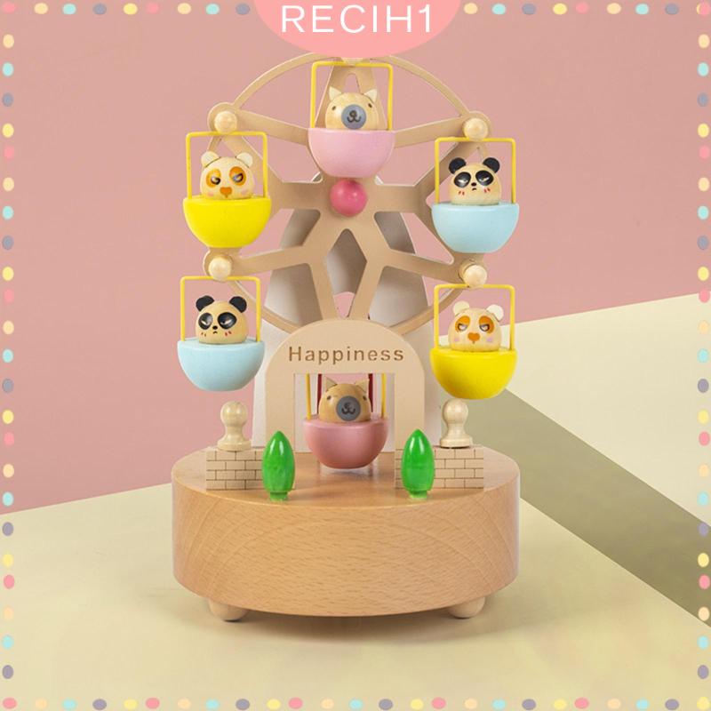 Hộp Nhạc Xoay Hình Động Vật Dành Cho Trẻ Em