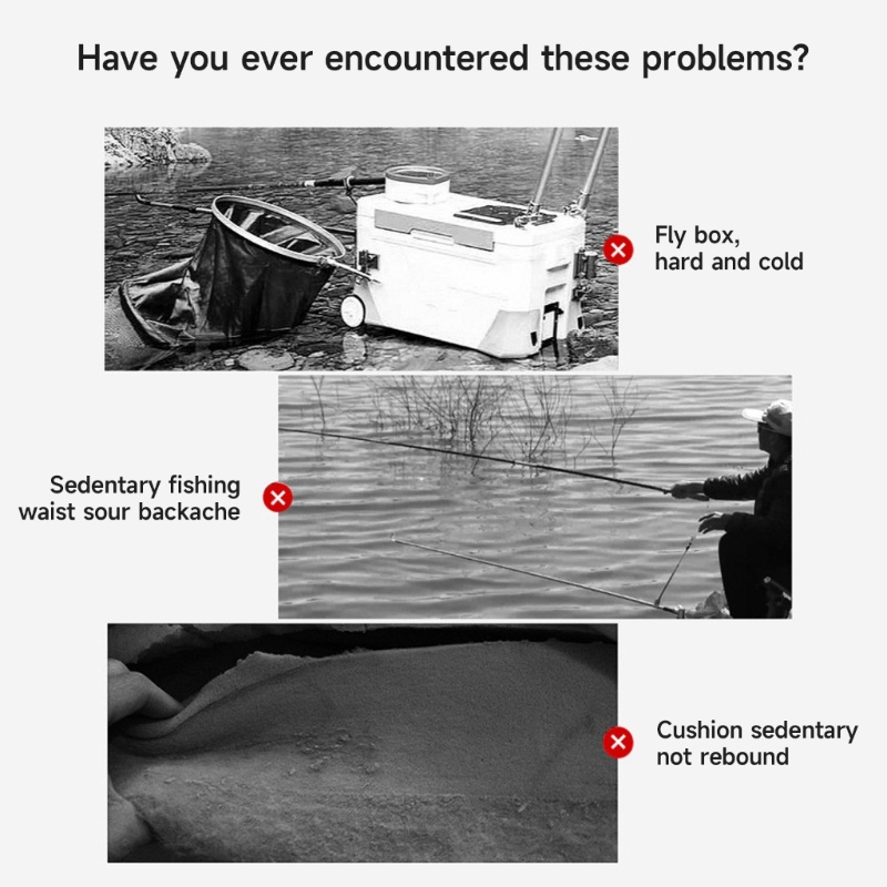 Đệm Ngồi Câu Cá / Cắm Trại / Chèo Thuyền Tiện Dụng