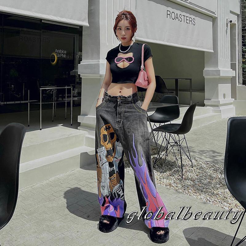 Áo Thun Crop Top Tay Ngắn Phong Cách Mùa Hè Cá Tính Cho Nữ