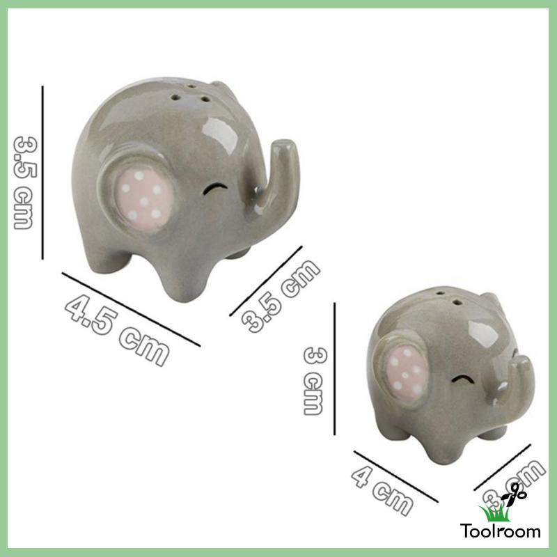 Hộp Đựng Gia Vị Bằng Gốm Sứ Họa Tiết Hoạt Hình Dễ Thương