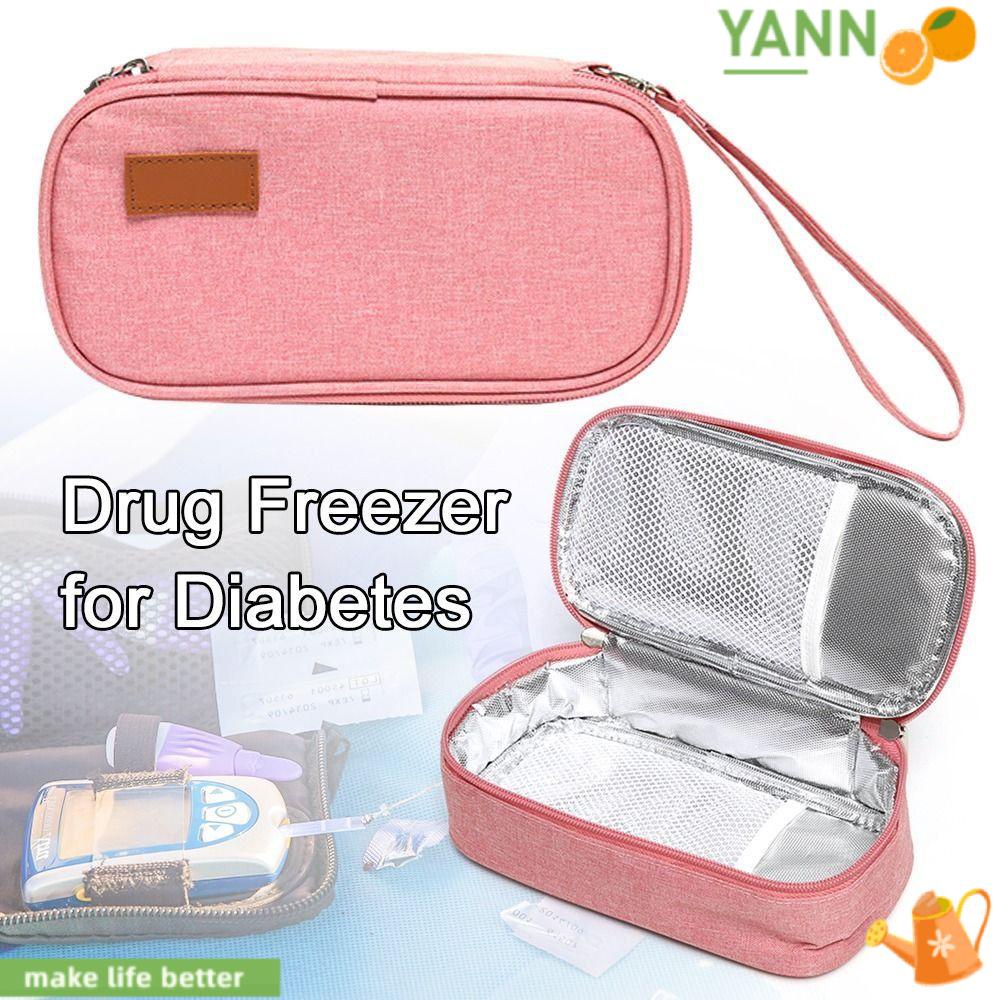 Túi Giữ Nhiệt Làm Mát Insulin 1 Bằng Vải Oxford Không Để Lại Đông