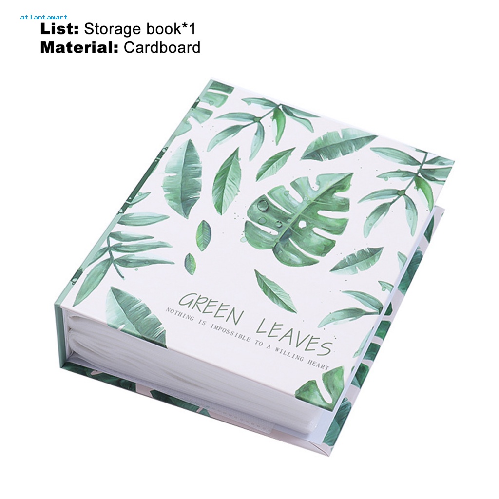 Túi Đựng Đồ Dùng Cao Cấp Tiện Dụng| Sổ Sưu Tập 100 Ngăn Nhãn Dán Móng Tay Trong Suốt In Hình Hoạt Hình Dành Cho Salon