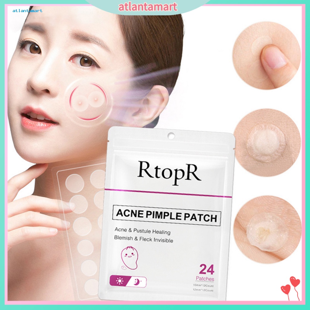 Túi Đựng Đồ Dùng Cao Cấp Tiện Dụng| Bộ 24 Miếng Dán Hỗ trợ giảm mụn Siêu Mỏng Thoáng Khí Chăm Sóc Da Mặt Cho Nữ