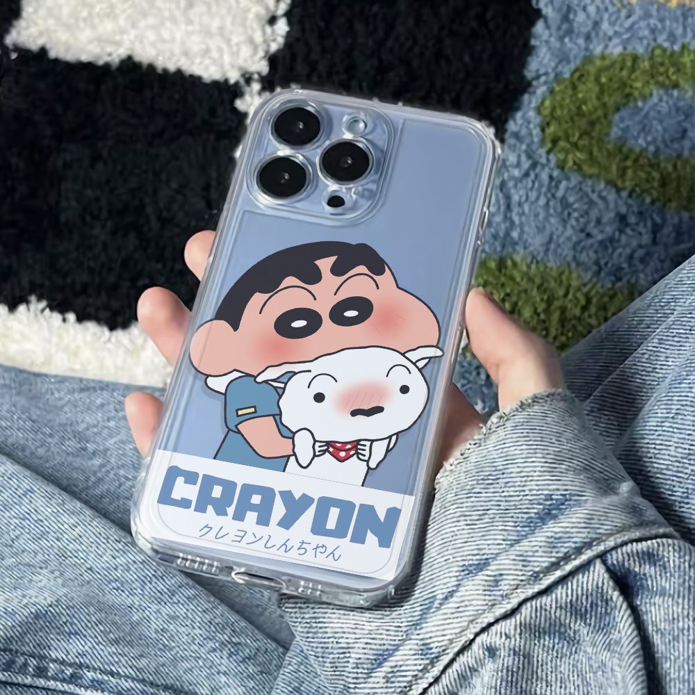 ✅Ốp Điện Thoại Mềm Chống Sốc Hình Shin-Chan Cho Iphone 6Siphone 12 13 1114 Pro Max 78 7GQK