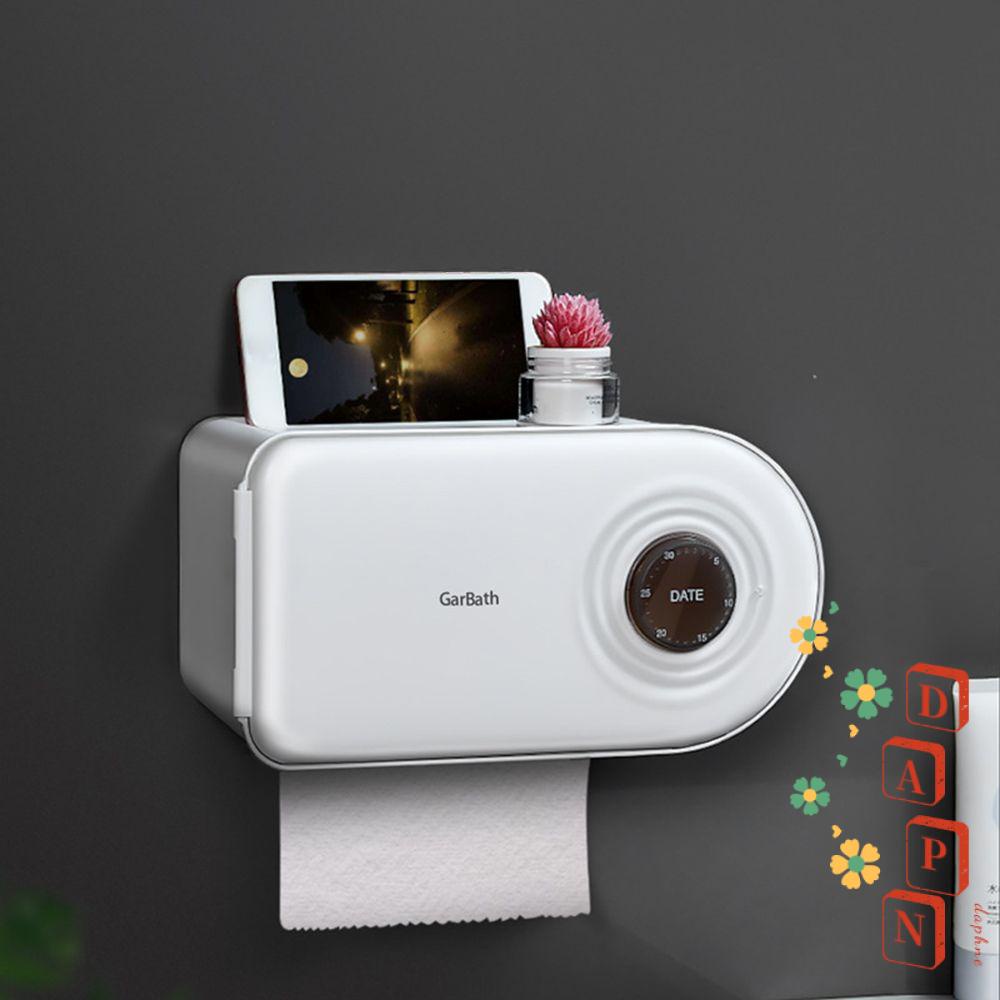 Giá Đỡ Cuộn Giấy Vệ Sinh Chống Nước Không Cần Đục Lỗ