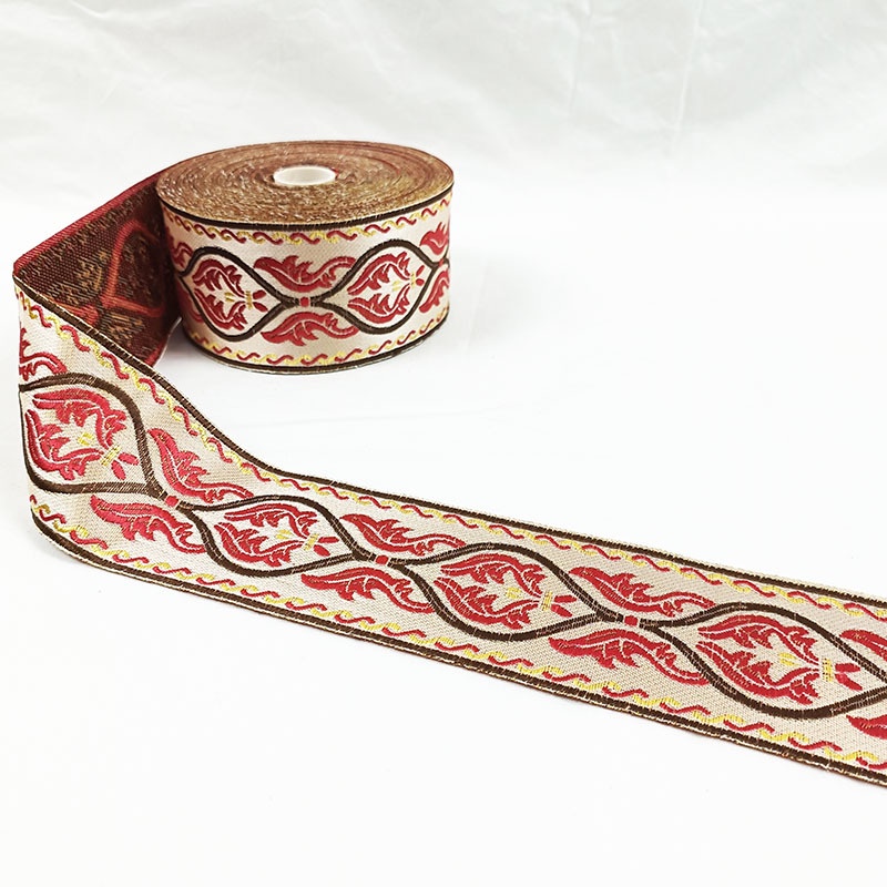 Rèm Cửa Ren Hoa 6cm Dùng Trang Trí Ghế Sofa / Gối / Mũ / Đồ Hán Phục