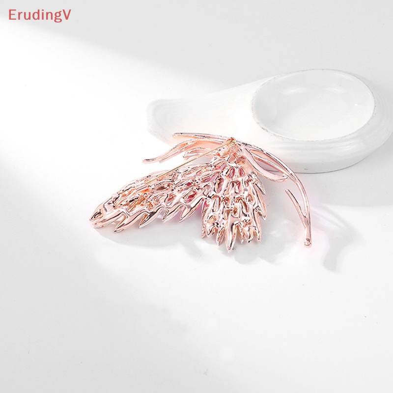 [ErudingV] Ghim Cài Áo Hình Bướm Pha Lê Màu Gradient Cao Cấp Kiểu Pháp Thanh Lịch Dùng Để Trang Trí Áo Khoác Corsage [Mới]