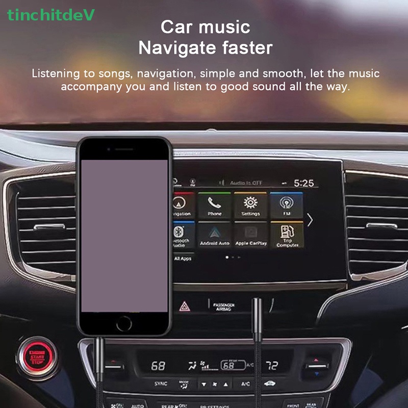 Dây Cáp Nối Dài Khuếch Đại Âm Thanh Chuyển Đổi Đầu Cắm 3.5mm Sang Đầu Cắm Aux Chuyên Dụng