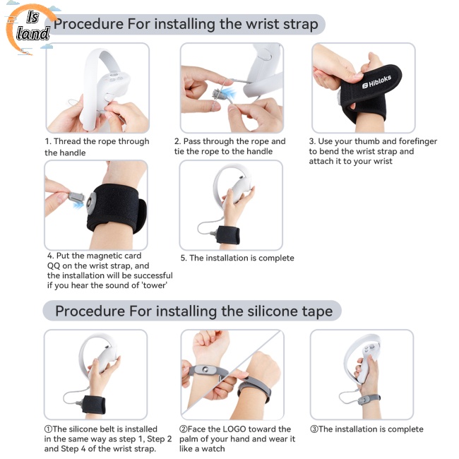 Dây Đeo Tay Cầm Điều Khiển Chơi Game Kèm Dây Đeo Chống Thất Lạc Cho Pico 4