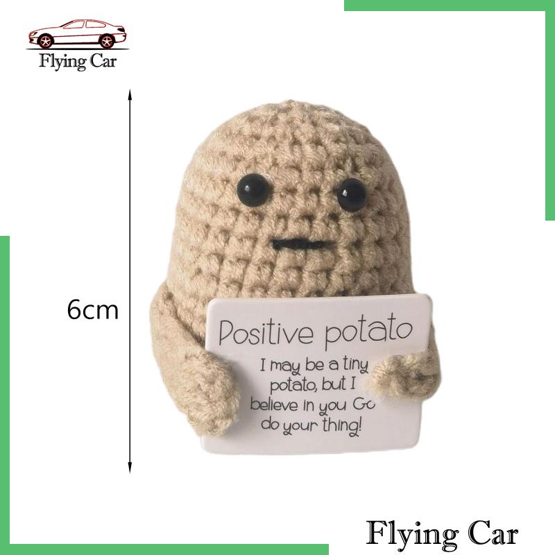 Búp Bê Đan Len Hình Khoai Tây Chiên Vui Nhộn Dùng Làm Quà Tặng / Phòng Ngủ / Văn Phòng / Tiệc Tùng Lzdj