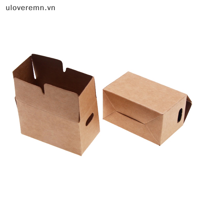 Set 10 Hộp Carton Mini Trang Trí Nhà Búp Bê