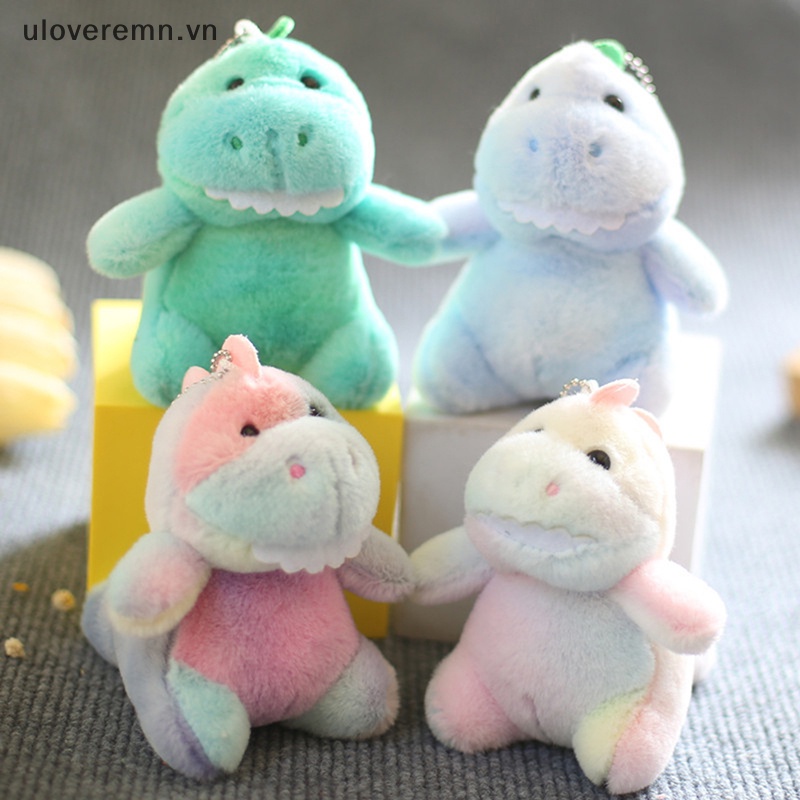 1 Thú Nhồi Bông Hình Khủng Long Dễ Thương Kích Thước 12cm