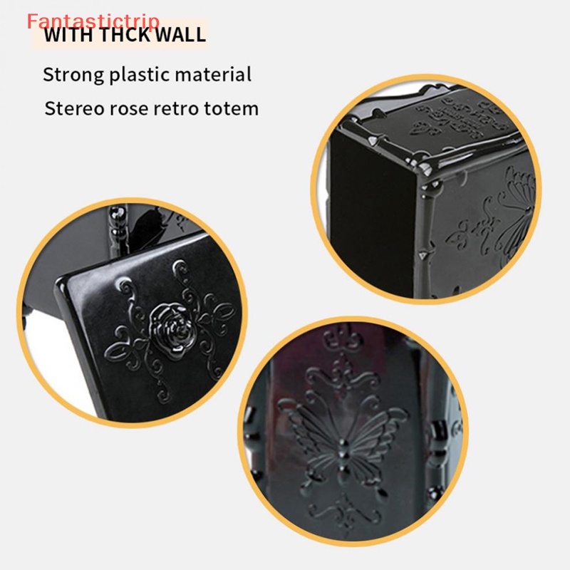 Giá Đỡ Cọ Trang Điểm Bằng Nhựa Thiết Kế Nhỏ Gọn Tiện Dụng