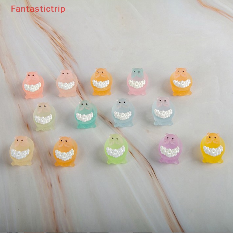 [Fantastictrip] Set 5 Mô Hình Búp Bê Mini Phát Sáng Trong Bóng Tối Trang Trí Tiểu Cảnh Craf Mới