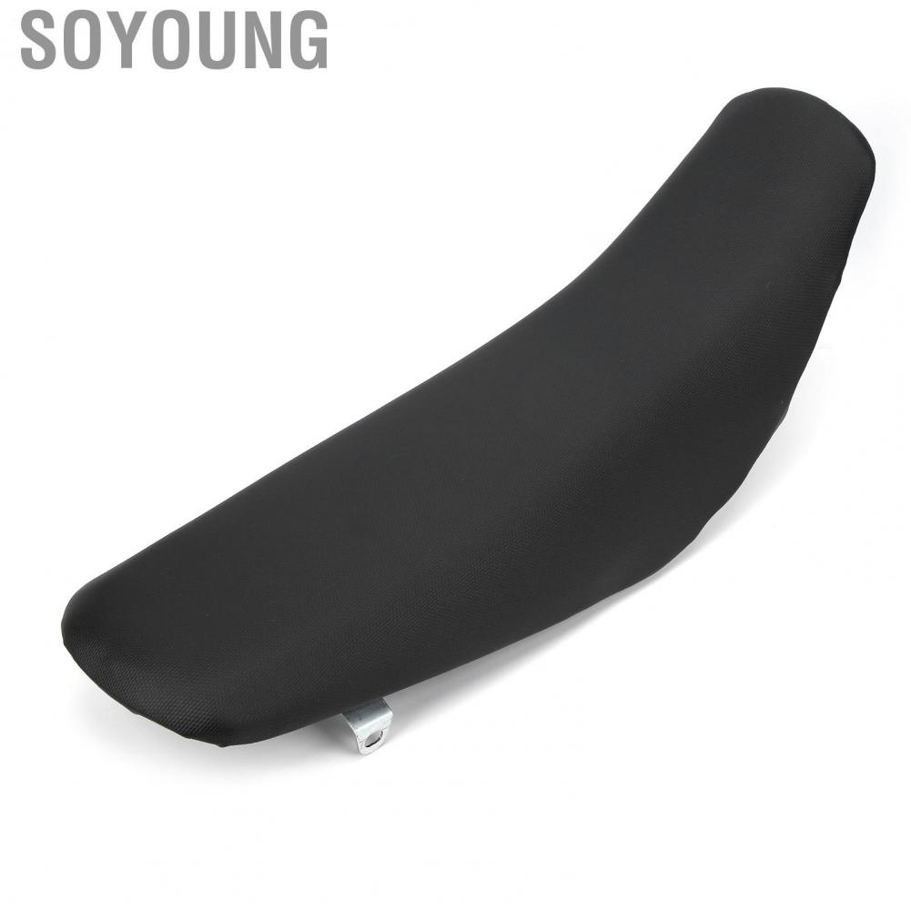 Soyoung Motorcycle Seat Assembly  Black Motorcycle Seat  Fit for Honda CRF110 CRF110F 2013‑2016 Dirt Bike Motorcycle Seat