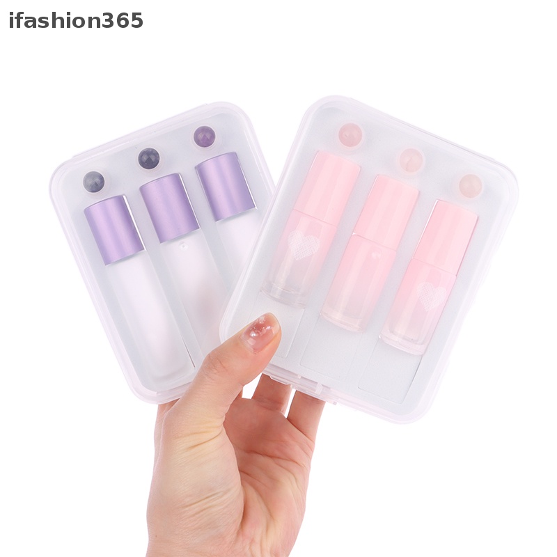 Set 3 Lọ Rỗng Đựng Dung Dịch Dạng Lăn 5 / 10ml ifashion365