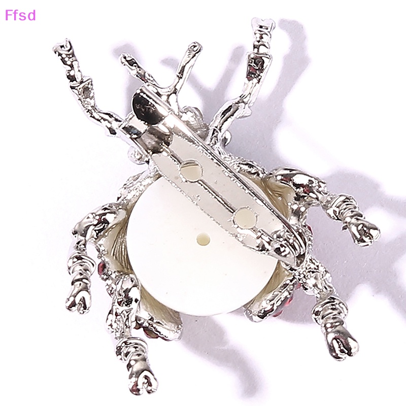 Ghim Cài Áo Hình Bọ Cánh Cứng Đính Đá Vintage Cho Nữ