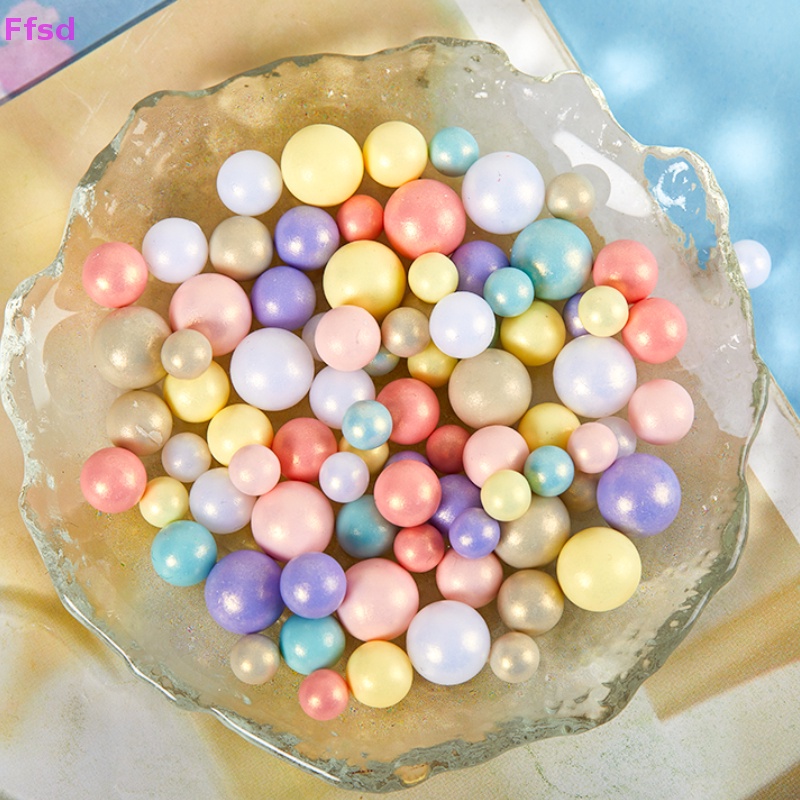 1 Set Phụ Kiện Hạt Màu Macaron Tự Trang Trí Ốp Điện Thoại