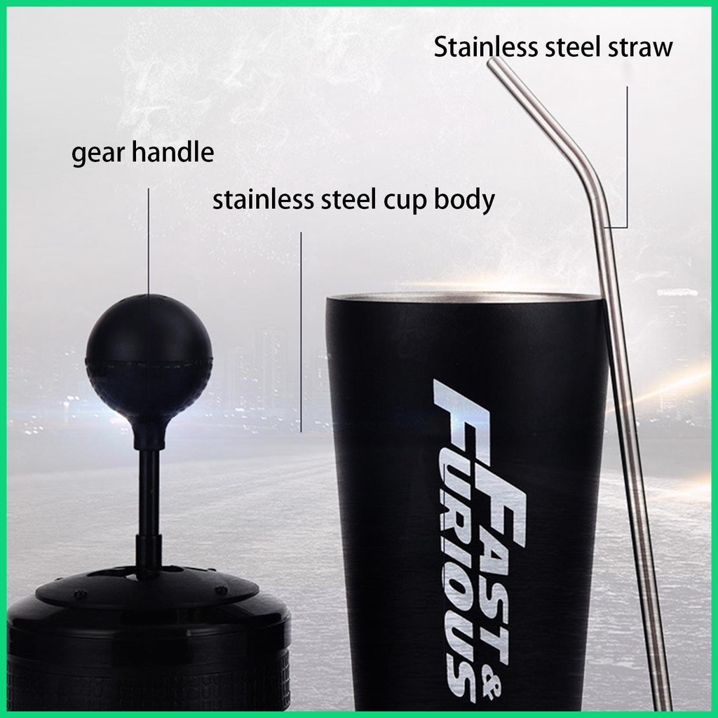 Cốc Lái Bánh Răng Có Nắp Đậy Và Cần Gạt Số Di Động Dòng Phim Sáng Tạo Cho jiwvn