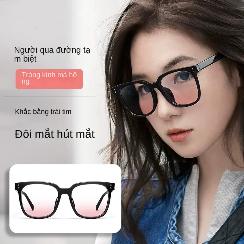 Kính Mát Gọng Đen Gradient Gm Thời Trang Cho Nam Và Nữ