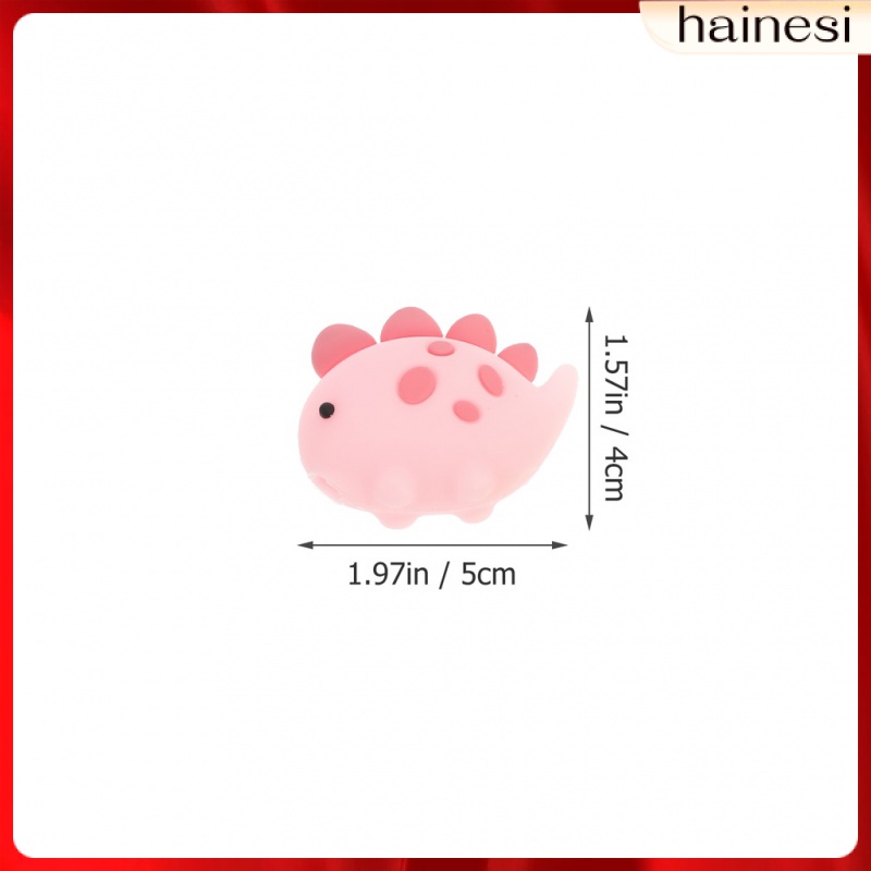 Set 3 Phụ Kiện Bảo Vệ Dây Cáp Sạc Bằng Silicon Hình Thú Dễ Thương