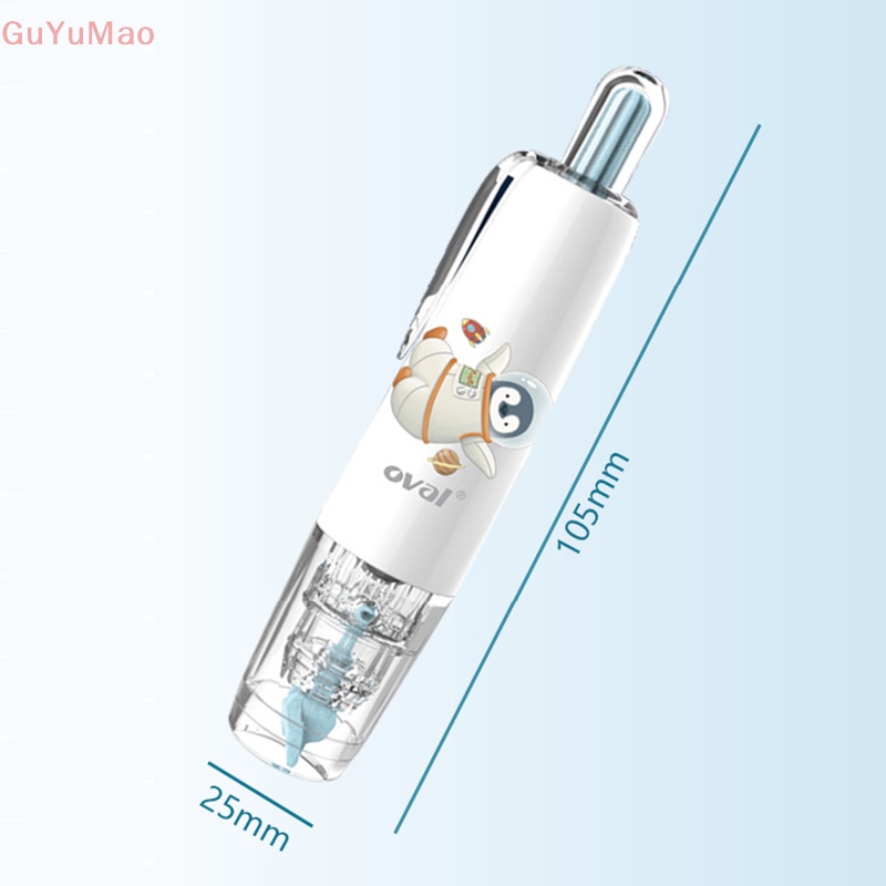 Bút Xoay Chỉnh Sửa Sức Chứa Lớn Hình Bánh Macaroon Dễ Thương Có Thể Thay Thế Xoay 360 Độ