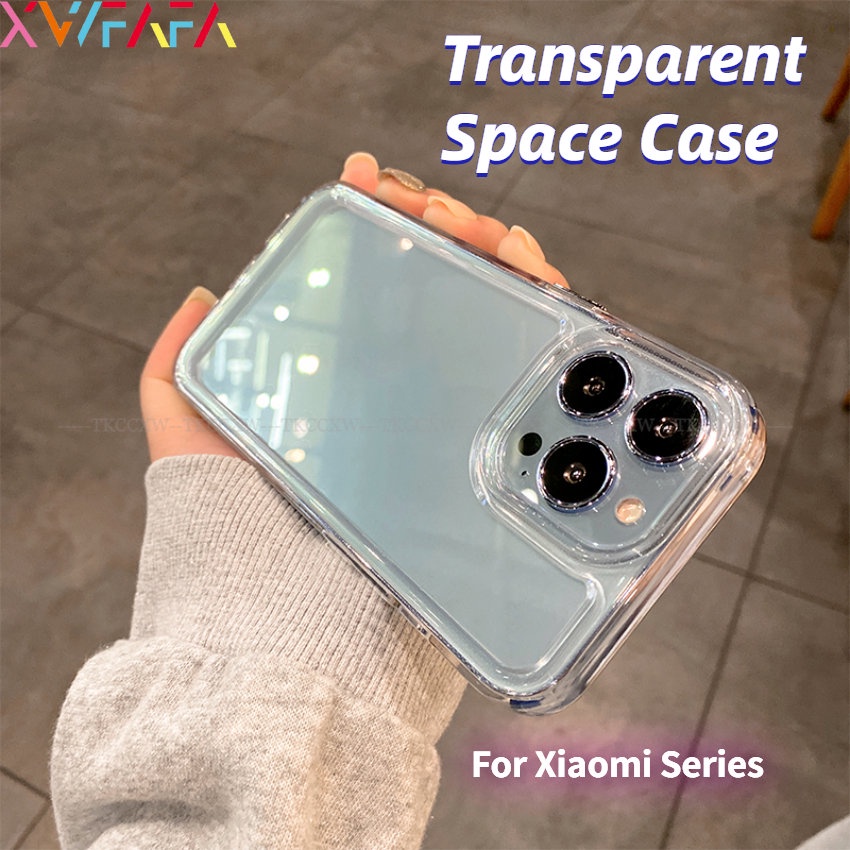 Ốp Điện Thoại Silicone Mềm Trong Suốt Chống Rơi Cho Xiaomi 13 Pro 12T 12 Lite Poco F5 X5 Pro F4 GT F3 F2 M4 Pro M5S C40 X3 NFC Pro