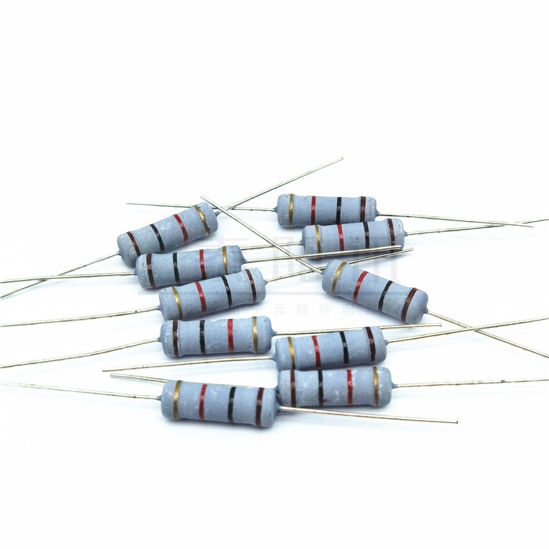 Bộ 10 Điện Trở Carbon 0.5W / 1W / 2W / 3W / 5W 5% 100K220470K910k Châu Âu K910k