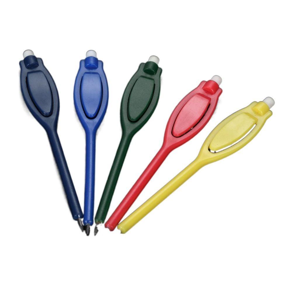 Bộ 10 Bút Ghi Điểm Chơi Golf Bằng Nhựa Nhiều Màu