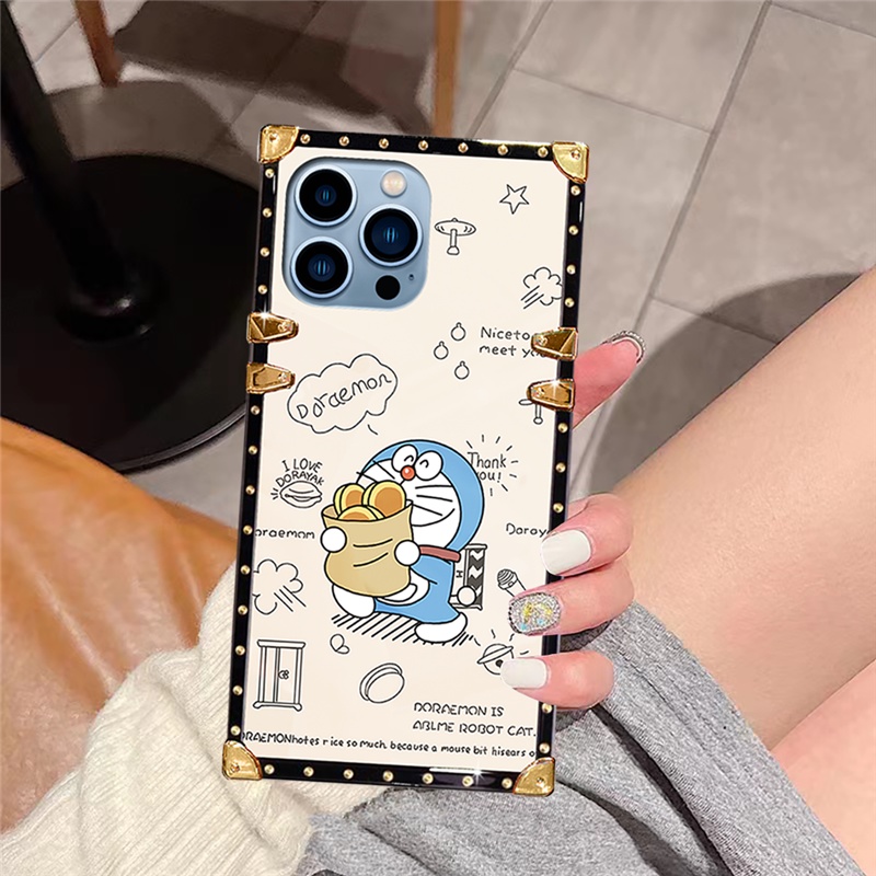 Ốp Điện Thoại Hình doraemon Cho iphone 15 pro max 14 13 12 11 xr xs 8 7 6 plus