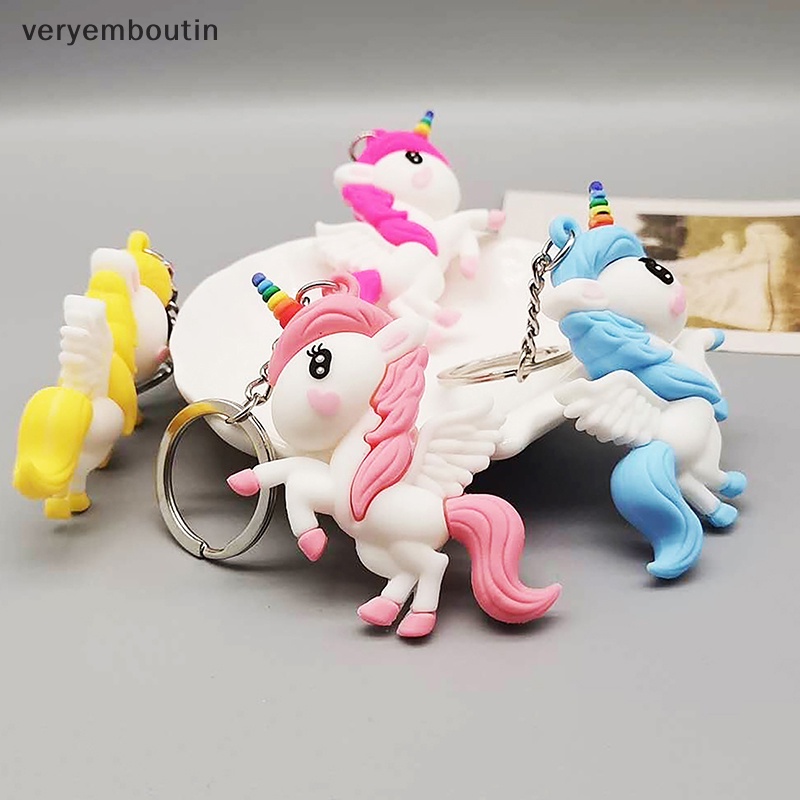 Móc Khóa Hình Ngựa Một Sừng Dễ Thương