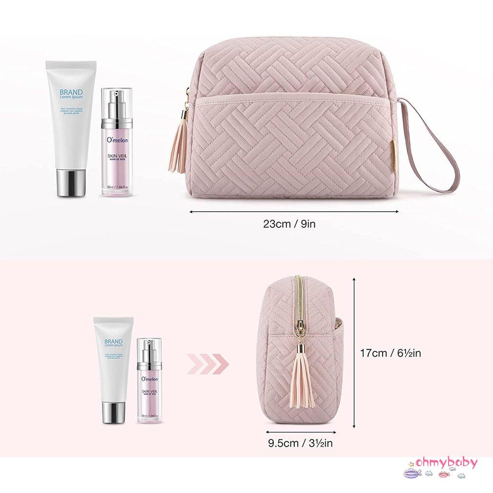 [InStock] Túi đựng mỹ phẩm đồ trang nhã xách tay nữ du lịch Mỹ điểm không thấm nước Cọ son môi [Z/8]