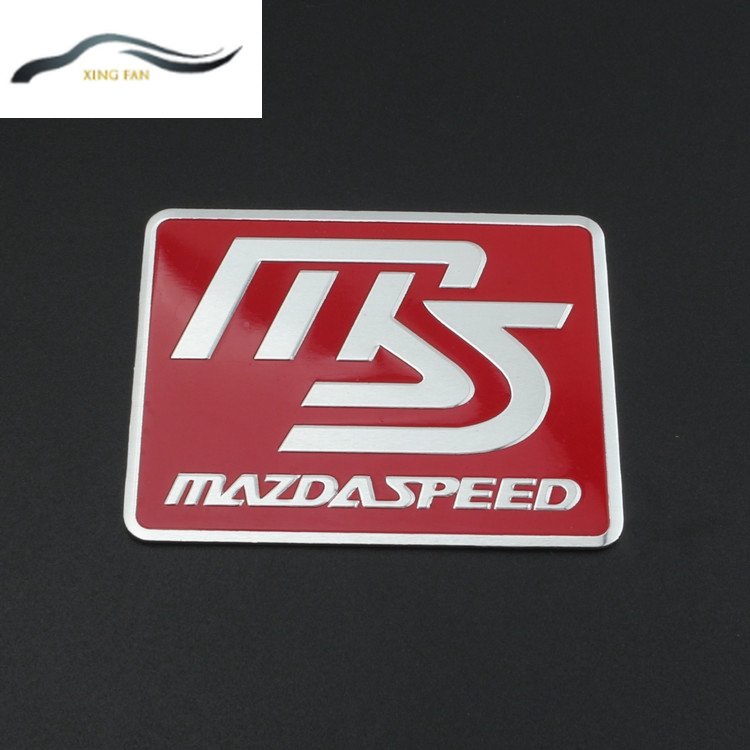 Nhãn Dán Trang Trí Thân Xe Hơi Mazda 3 5 Angkesella CX5 Atz Ruiyi Bằng Kim Loại Chống Trầy Xước