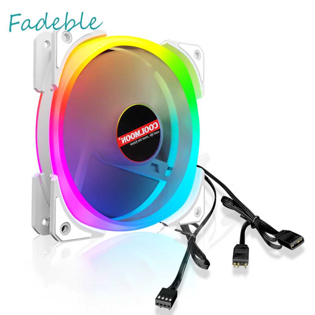 Quạt Tản Nhiệt CPU 12cm 4Pin PWM 5V 3Pin ARGB Cho Máy Tính