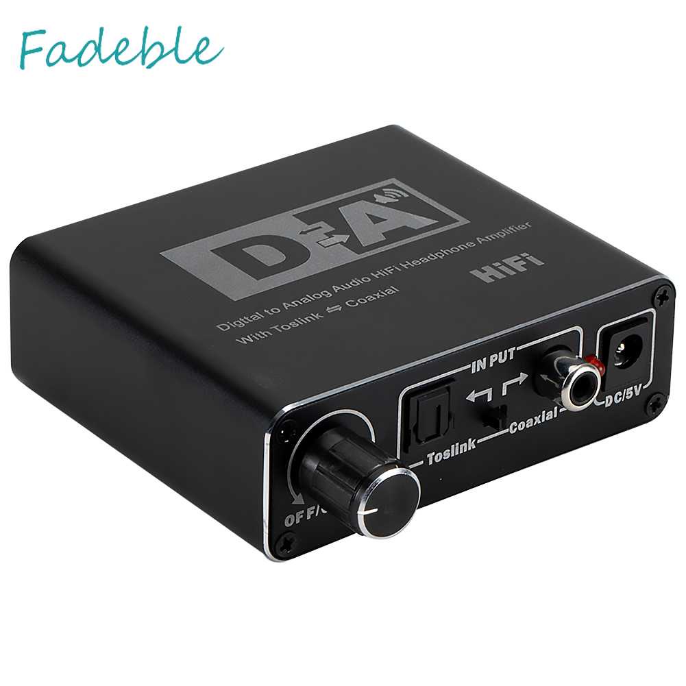 Bộ Khuếch Đại Âm Thanh Kỹ Thuật Số Đồng Trục Quang Sang Analog HiFi