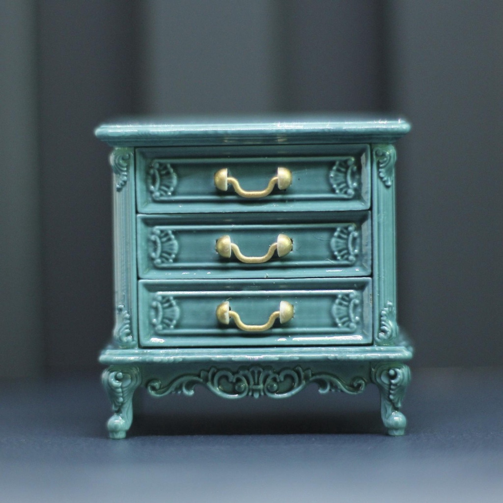 Mô Hình Tủ Nội Thất Trang Trí Nhà Búp Bê Tỉ Lệ 1: 16