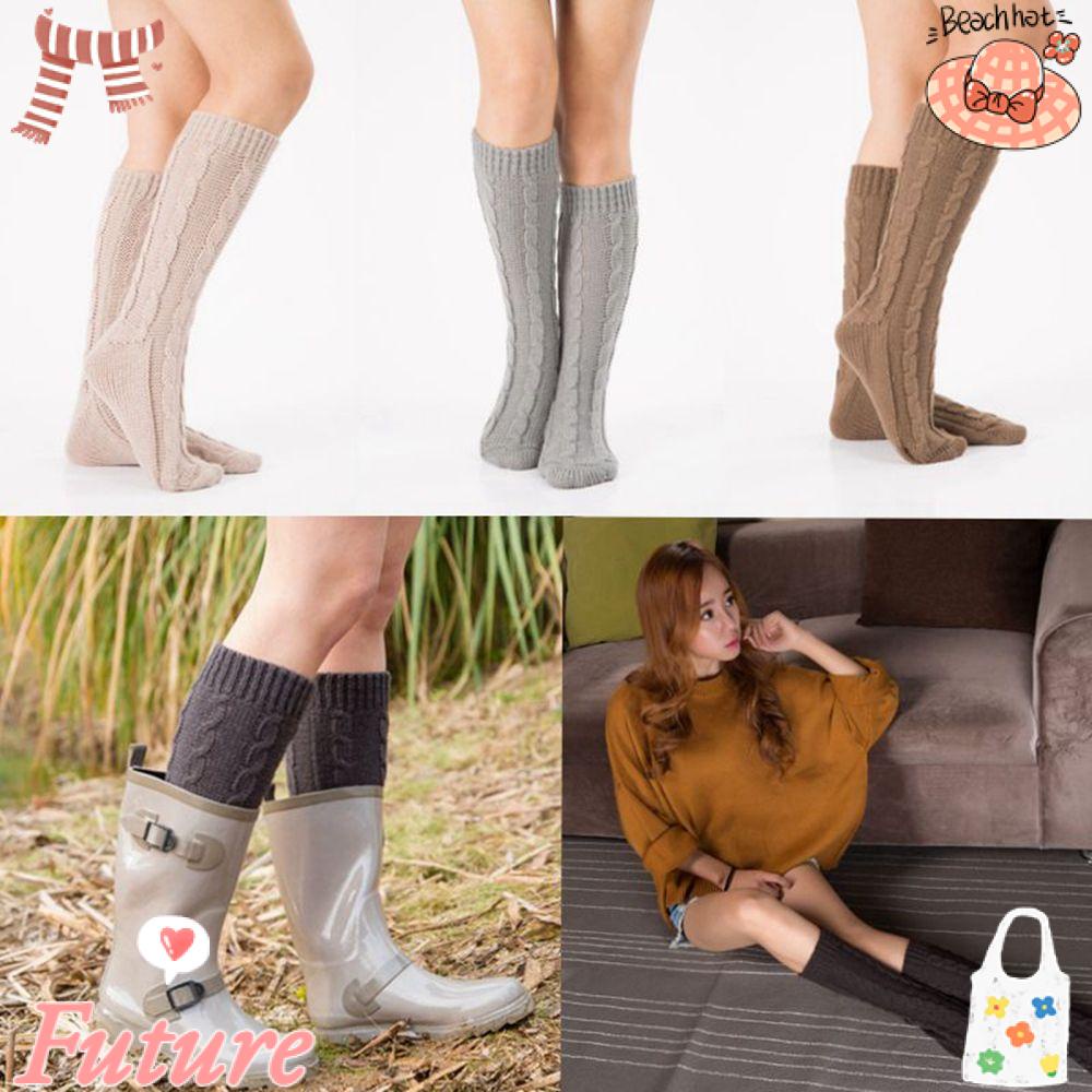 Tất Dệt Kim Giữ Ấm Chân Tiện Dụng Cho Nữ