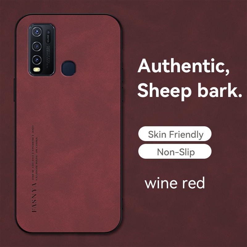 Ốp lưng Vivo Y30 Y50 Bao Da Điện Thoại Thời Trang Cho Vivo Y19 / Y30i / Y71 / Y81 / V7 Plus / Y51 / Y53S / Y22 / Y22S / Y02 / Y16 YBPD